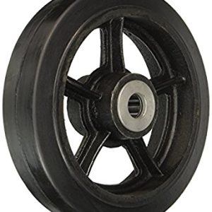 228331 Wheel 10″ rubber on steel 1000# cap.